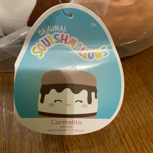 RARE LARGE 20” Carmelita s’more original Squishmallow. BRAND NEW - Picture 3 of 5
